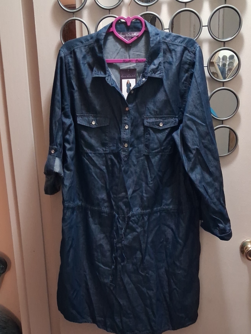 GLORIA VANDERBILT JEAN TUNIC Dress